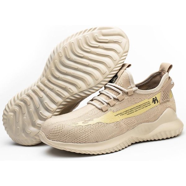 Zapatos De ProteccióN Laboral Con Puntera De Acero, Ligeros Y Transpirables, Zapatos De Seguridad Anti-Aplastamiento Y Anti-PerforacióN, Zapatos De Suela SóLida 40-image