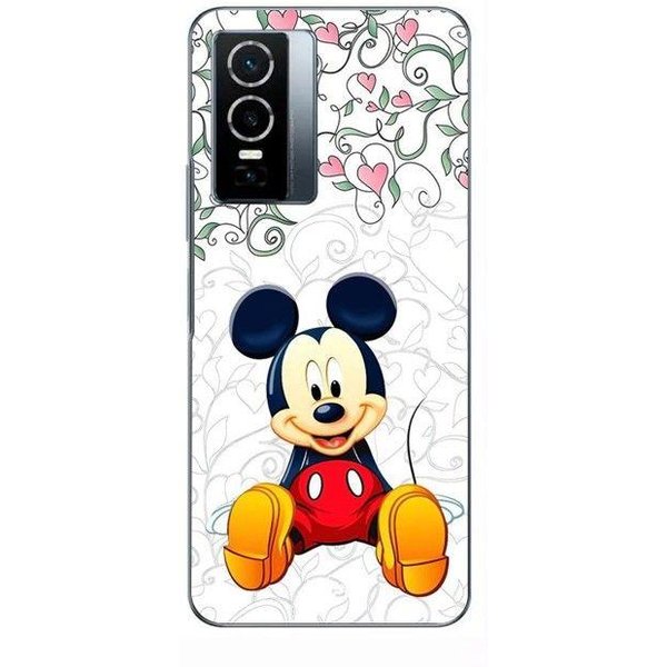 Funda Para Vivo Y76 5G Mickey Mouse Disneyland Dibujos Animados Maniacase Negro-image