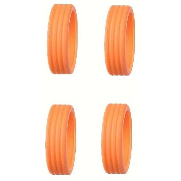 4/8 Sztuk Ochraniacz Na KołA BagażOwe Silikonowe KółKa KółKa Buty Bagaż PodróżNy Walizka Redukcja HałAsu OsłOna Na KołA Akcesoria 4Pcs-image