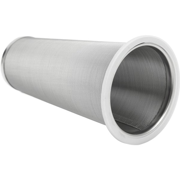 Cono De Malla De Acero Inoxidable 304 Para Café Cold Brew Con CíRculo De Goma Blanca Infusor Para Preparar Café Para Bebida De Frutas 8X15Cm/3.1X5.9In-image