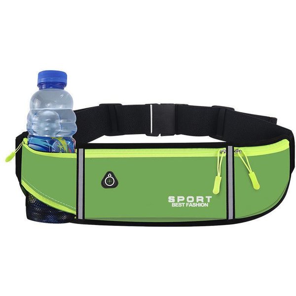 RiñOnera Para Correr, MaratóN, Trotar, Botella De Agua, RiñOnera Impermeable Para Deportes Al Aire Libre, Correr, Ciclismo, TeléFono Black-image