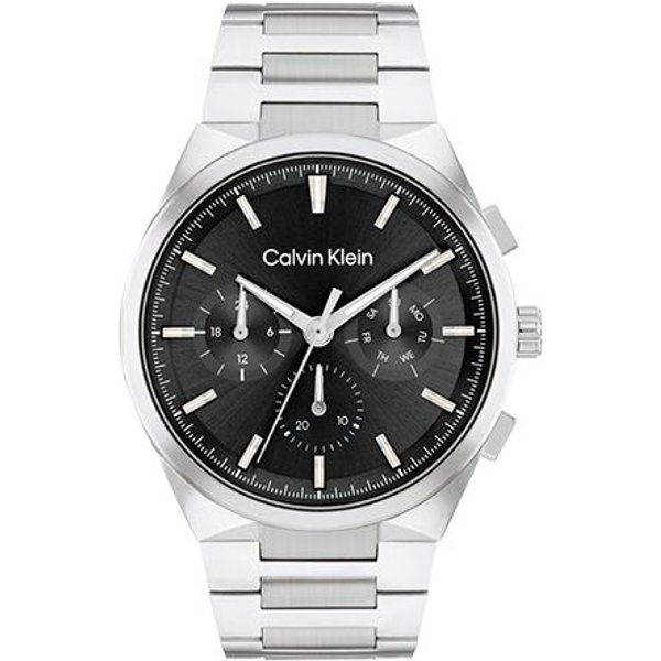 Reloj Calvin Klein De Cuarzo Esfera Negra Resistente Al Agua 30M Casual Para Hombre 25200459 25200459 Black-image