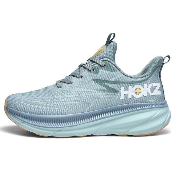 Zapatillas De Running Nuevas Para Hombre Ligeras Y Explosivas Finas Amortiguadoras Fitness Y Casual MaratóN Malla Transpirable Pareja Zapatillas Deportivas 42 Gray-image
