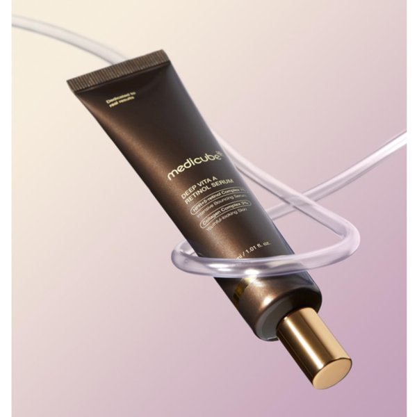 Medicube Deep Vita A Retinol SéRum Facial Antiarrugas Reafirmante 30Ml 1 Pack (30Ml)-image