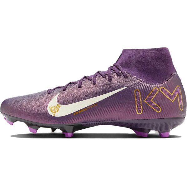 Kylian Mbappé X Nike Zoom Mercurial Superfly 10 Academy MG Grand Purple Sneakers Unisex Pale-Ivory HJ7309-500 44-image