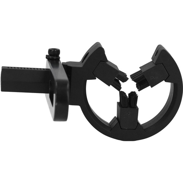 Reposaflechas De Cepillo Negro Mano Izquierda Derecha Universal Reposaflechas De Cepillo De Tiro Con Arco Para Arco Compuesto Recurvo-image