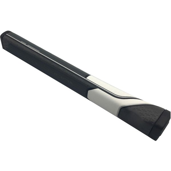 EmpuñAdura De Golf PU TriáNgulo EmpuñAdura De Putter Mejorada EmpuñAdura De Palo De Golf Para Entretenimiento Al Aire Libre White And Grey 1.0-image
