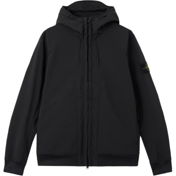 Chaqueta Con Capucha Cortavientos Impermeable Y Transpirable Con Insignia De BrúJula Stone Island Chaqueta Unisex L2S15Q100004S0B22V0029 L Black-image