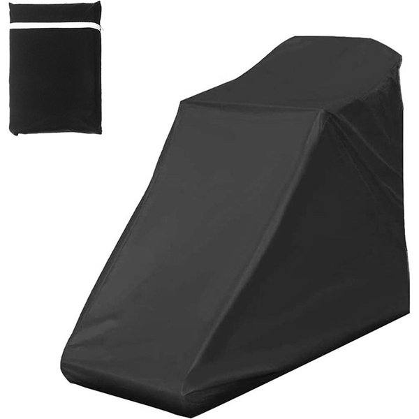 Cubierta Para Cinta De Correr, Cubierta Plegable Para Cinta De Correr, Cubierta Impermeable A Prueba De Polvo, Ajuste Universal Para Deportes Y Correr Negro-image
