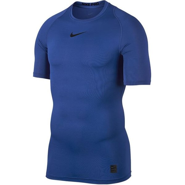Camiseta De Manga Corta De Entrenamiento Nike Pro Dri-Fit Para Hombre Tops Azul 838092-480 L-image