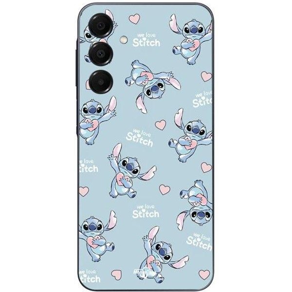 Funda Para Samsung Galaxy A15 Stitch Amor CorazóN Rosa Maniacase Negro-image
