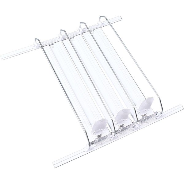 Organizer Na Napoje 38 Cm Do LodóWki Automatyczny Podajnik Przesuwny 12 Oz 16 Oz 20 Oz Dozownik Do NapojóW Gazowanych Do LodóWki White White-image