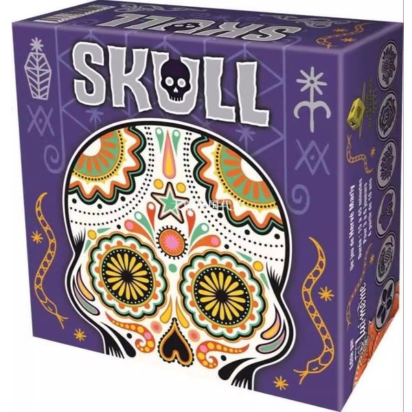 Skull Gra Imprezowa Gra Blefu I Strategii Zabawa Rodzinna 3-6 Graczy 30 Minut Czasu Gry-image