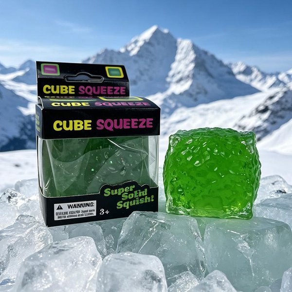 Needoh Nice Cube Sensoryczna Kostka Antystresowa Zabawka Biurkowa Do łAgodzenia LęKu Dla DorosłYch Dzieci-image