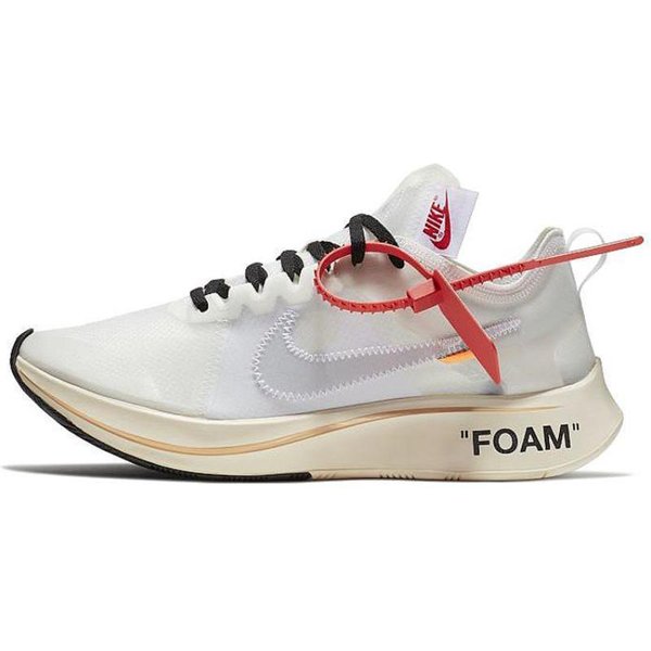 Buty Sportowe Nike Zoom Fly Off White Casualowe AJ4588-100 38.5 White-image