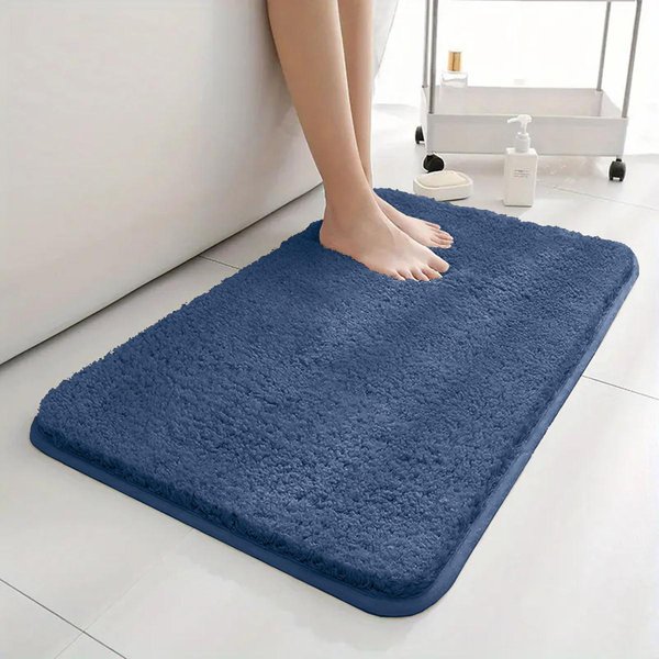Super ChłOnna Mata PodłOgowa Do łAzienki AntypośLizgowa Mata łAzienkowa Mata łAzienkowa DłUga Mata PodłOgowa Do Sypialni Dywanik Do Drzwi Dekoracja Domu 50Cm X 80Cm-image