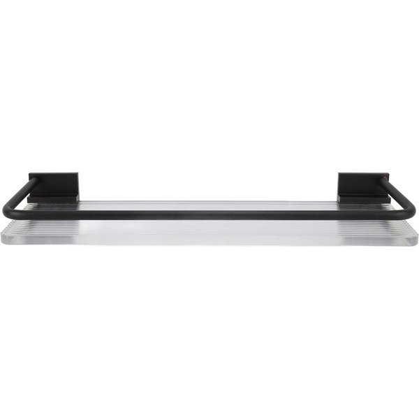 Estante Flotante Espacio Aluminio AcríLico Montado En Pared Estante Decorativo De Almacenamiento Para Cocina BañO Sala De Estar Dormitorio-image