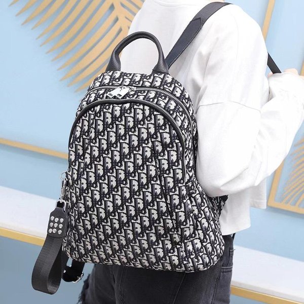 Mochila De Tela Oxford Para Mujer, Ligera Y De Moda, Ideal Para Viajes Diarios. 33*31*15CM-image
