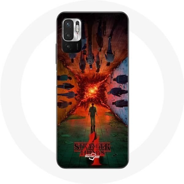 Funda Para Xiaomi Poco M3 Pro Stranger Things Temporada 4 PóSter Tripulaciones De La Nueva TeoríA-image