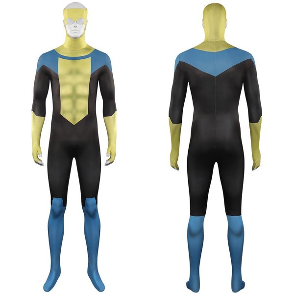 Niepokonany Mark Grayson Cosplay Fantasia Kostium Zentai Kombinezon Dla DorosłYch MężCzyzn Stroje Przebranie Halloween Karnawał Impreza Garnitur XL-image