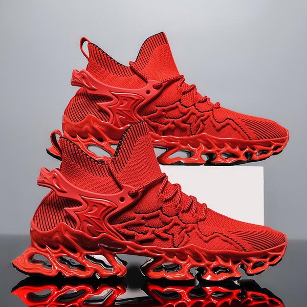 Zapatos De Hombre, Zapatillas De Deporte Para Hombre, Zapatos Casuales Para Hombre, Tenis, Zapatos De Lujo, Zapatos De Entrenamiento Transpirables Para Carreras, Mocasines De Moda, Zapatos Para Correr Para Hombres 37 Red-image