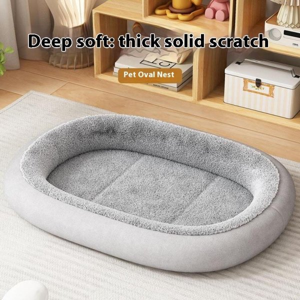 Nido Para Perro Universal Para Cuatro Estaciones Alfombrilla Para Perro Nido Para Mascota Cama Para Perro Nido CáLido Para Gato Alfombrilla Para Dormir Para Dormir En Invierno Nido Para Gato Ropa De Cama Supp M-image
