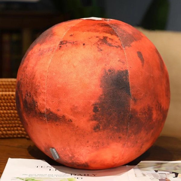17Cm27Cm Symulacja Planety Pluszaki Gwiazdy Ziemia KsiężYc SłOńCe MarsjańSki Merkury Kula Pluszowa Zabawka Poduszka WystróJ Pokoju ChłOpiec Prezent Urodzinowy 17Cm-image