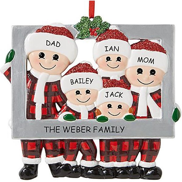 Adornos NavideñOs Familiares Y Personales Para El Hogar, Adornos NavideñOs Colgantes Para El áRbol De Navidad-image