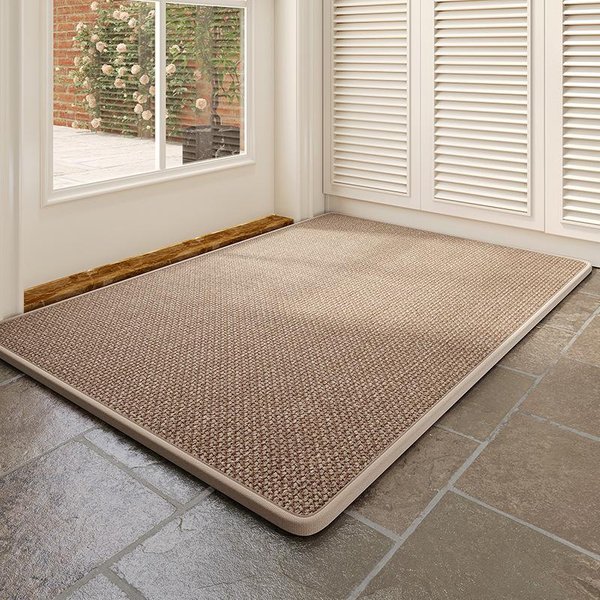 Felpudo De Lujo Ligero Con Sentido Avanzado, Felpudo, Alfombra De Suelo, Felpudo De Entrada, Resistente A La Suciedad, Antideslizante, Alfombra Para Pasillo 50X80Cm-image