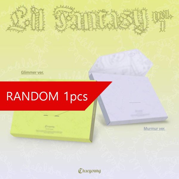 Chaeyoung (Dwa Razy) – LIL Fantasy Vol.1 (Glimmer / Murmur Ver.) Random 1PCS White-image
