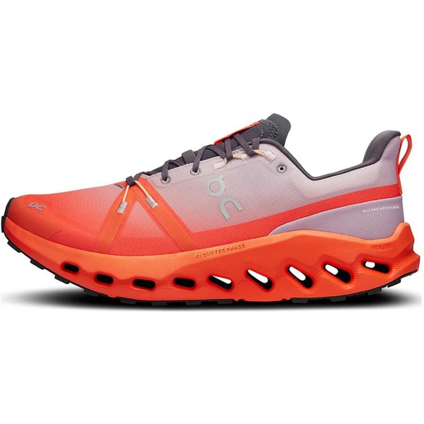 Wodoodporny, Fioletowo-Fioletowy PłOmień Na Szlaku Cloudsurfer Trail Running (Kobiety) Damskie Trampki 3WE10291906 37 Gray-image