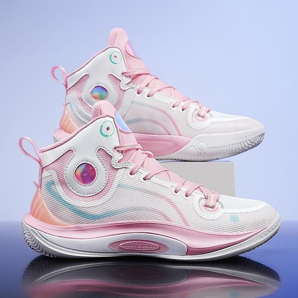 Wysokie Buty Do KoszykóWki Dla MężCzyzn, Dzieci I Kobiet, OddychająCe, Wysokiej JakośCi, Sportowe, Markowe, Sportowe, Oryginalne, Treningowe, MęSkie 36 White-image