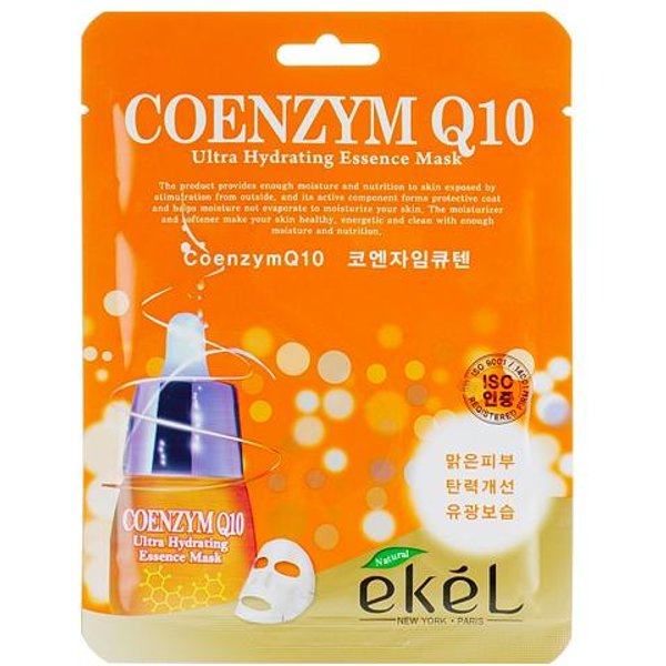Ekel Mask Pack Koenzym Q10(10 Szt) One Orange-image
