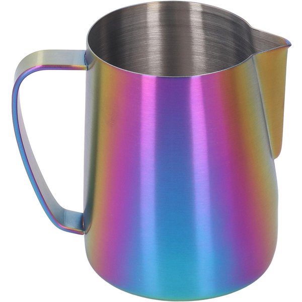 Jarra Para Espumar Leche De Acero Inoxidable De 650 Ml 22 Oz Jarra Colorida Para Vaporizar Café L(For 6.5-9Kg) Gray-image