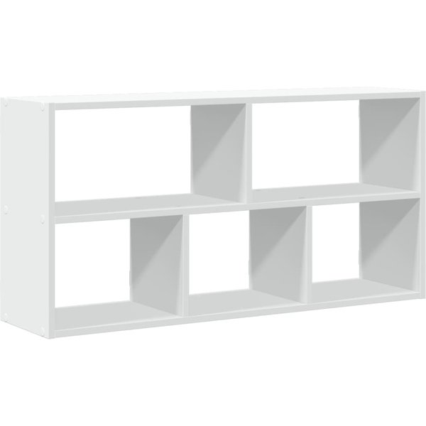 Estante De Pared Blanco 100X25X50 Cm Tablero De PartíCulas-image