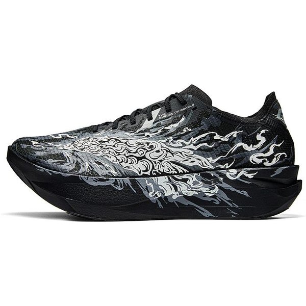 Zapatillas De Correr Anta C202 G9 2 Para Hombre CañA Baja Negro BáSico/Blanco Papiro 40.5 Gray-image
