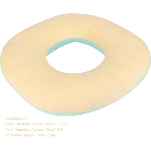 ColchóN Antiescaras, CojíN De AbsorcióN De Sudor Para Pacientes Mayores Postrados En Cama(Azul Postrado En Cama Xl) Amarillo-image
