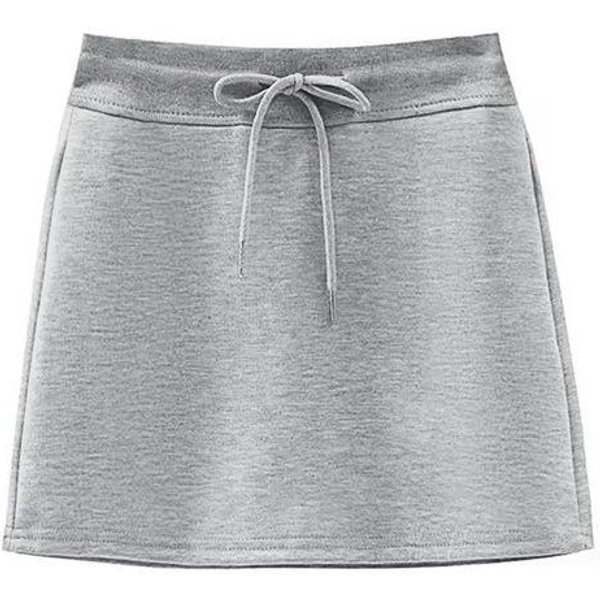 Falda De Verano De Nuevo Estilo Para Mujer, Falda PequeñA De Cintura Alta, Casual, Cubre Caderas, Falda Con Cintura, Falda PantalóN AntiexposicióN M Gris-image