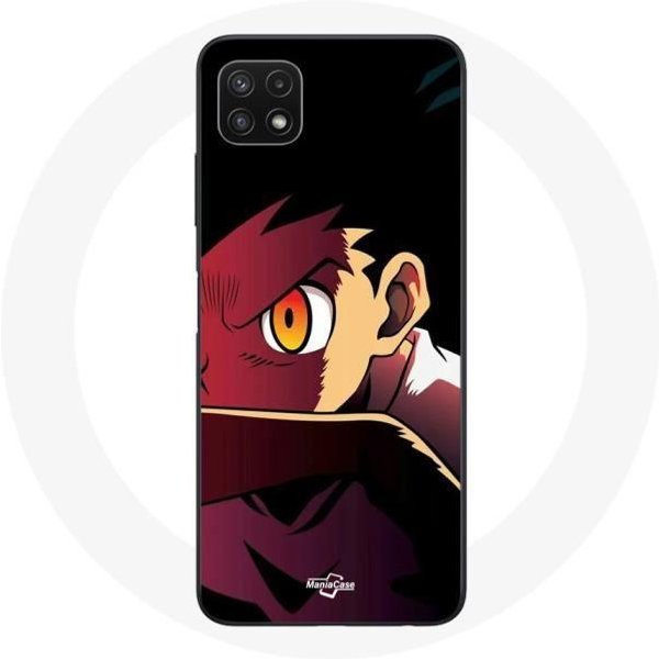 Funda - Maniacase - Samsung Galaxy A22 5G - Silicona - Flexible - Gon Freecss Hunter X Hunter Negro-image