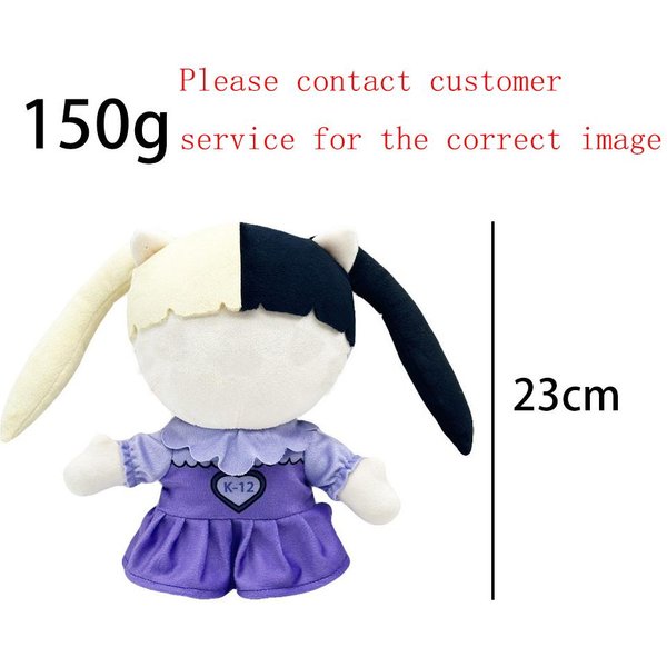 MuñEco De Peluche Morado De Melanie Martinez De 23 Cm, Figuras, Juguetes De Peluche, Lindos Regalos De CumpleañOs Para NiñOs Y NiñAs White-image