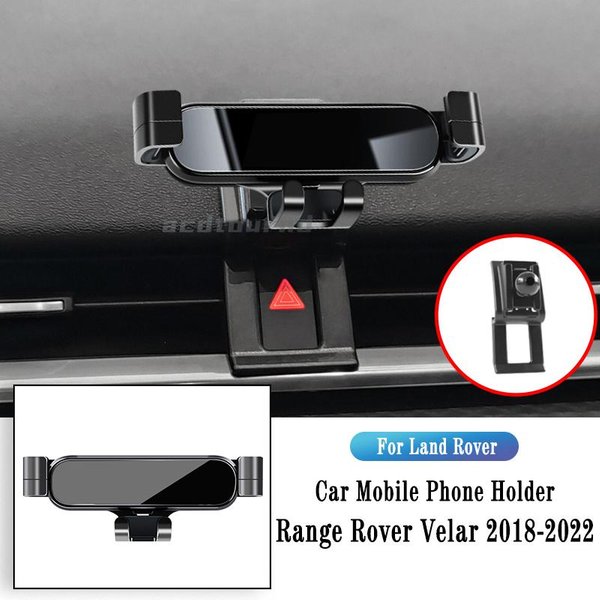 Uchwyt Na Telefon Samochodowy Do Land Rover Range Rover Velar - Grawitacyjny Uchwyt Nawigacyjny Stojak GPS Klips Do Kratki Nawiewu Uchwyt WspierająCy Gray-image