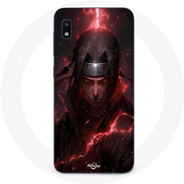 Funda - Samsung - Galaxy A10 - Itachi Uchiha - Fanart 3D - Flexible-image