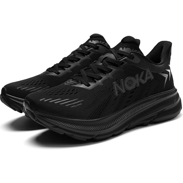 Zapatillas De Running Nuevas Hombre Mujer Calzado De Running Transpirable Zapatillas Para Caminar Ligeras Zapatillas De Gimnasio De Lujo Deporte Al Aire Libre Tenis 41 Negro-image