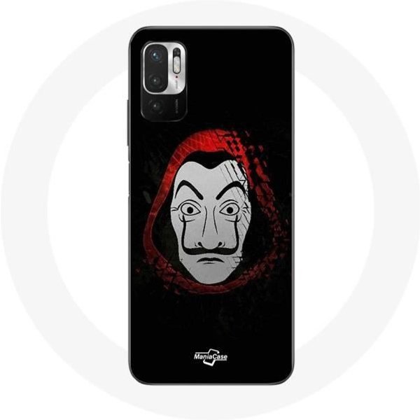 Coque Pour Xiaomi Redmi Note 10T 5G La Casa De Papel Masque-image