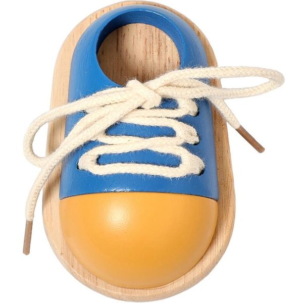 Juguetes Educativos Para Enhebrar Cordones De Zapatos NiñOs PequeñOs Habilidades Motoras Finas Juguete Aprender A Atar Cordones Juguete Juguete Educativo Temprano NiñOs NiñAs Gray-image