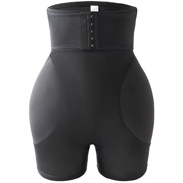Bragas Levanta GlúTeos Para Mujer Entrenador De Cintura Alta Moldeador Corporal Braguita Acolchada Realzador De GlúTeos Trasero Cadera Moldeadores De GlúTeos Bragas De Control M&1Pc Black-image