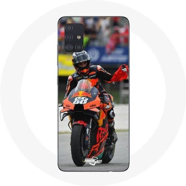 Funda - Maniacase - Samsung Galaxy A71 - Bandera Portugal - Flexible - Negro Negro-image
