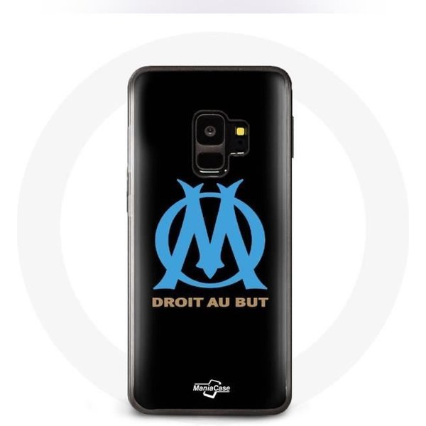 Funda - Olympique De Marsella - Samsung Galaxy S9 - Logotipo - Negro - RíGida Negro-image