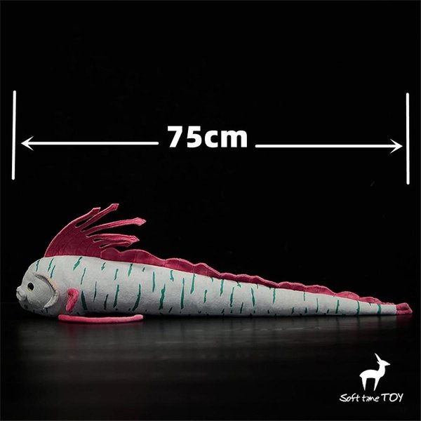 Pez RegalóN Alta Fidelidad Anime Lindo Peluche Serpiente Marina Juguetes De Peluche Animales Realistas MuñEco Relleno De SimulacióN Juguete Kawaii Regalos Para NiñO Brown-image