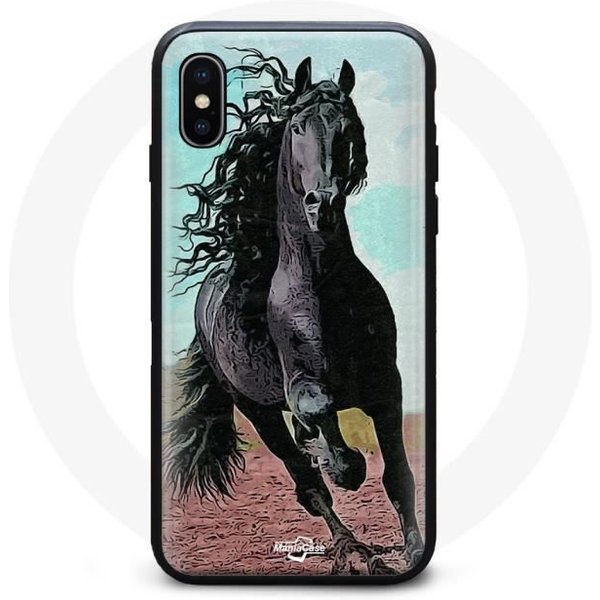 Funda - Maniacase - Iphone XS Max - Negro - Flexible - ProteccióN Contra Golpes Negro-image